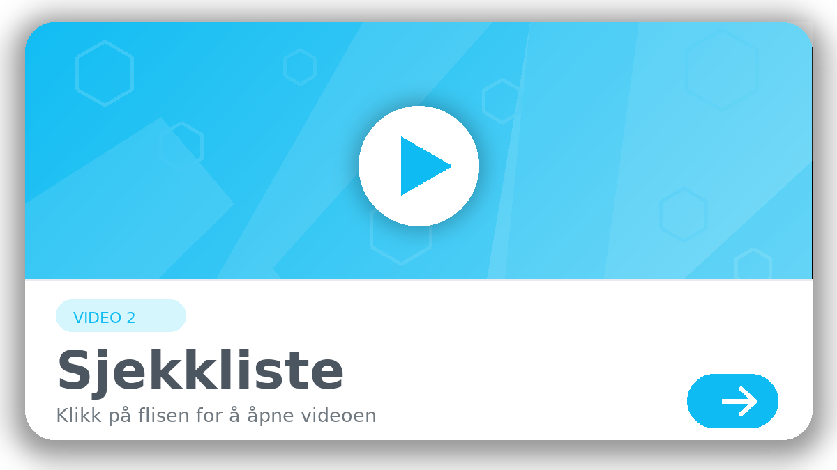 Sjekkliste