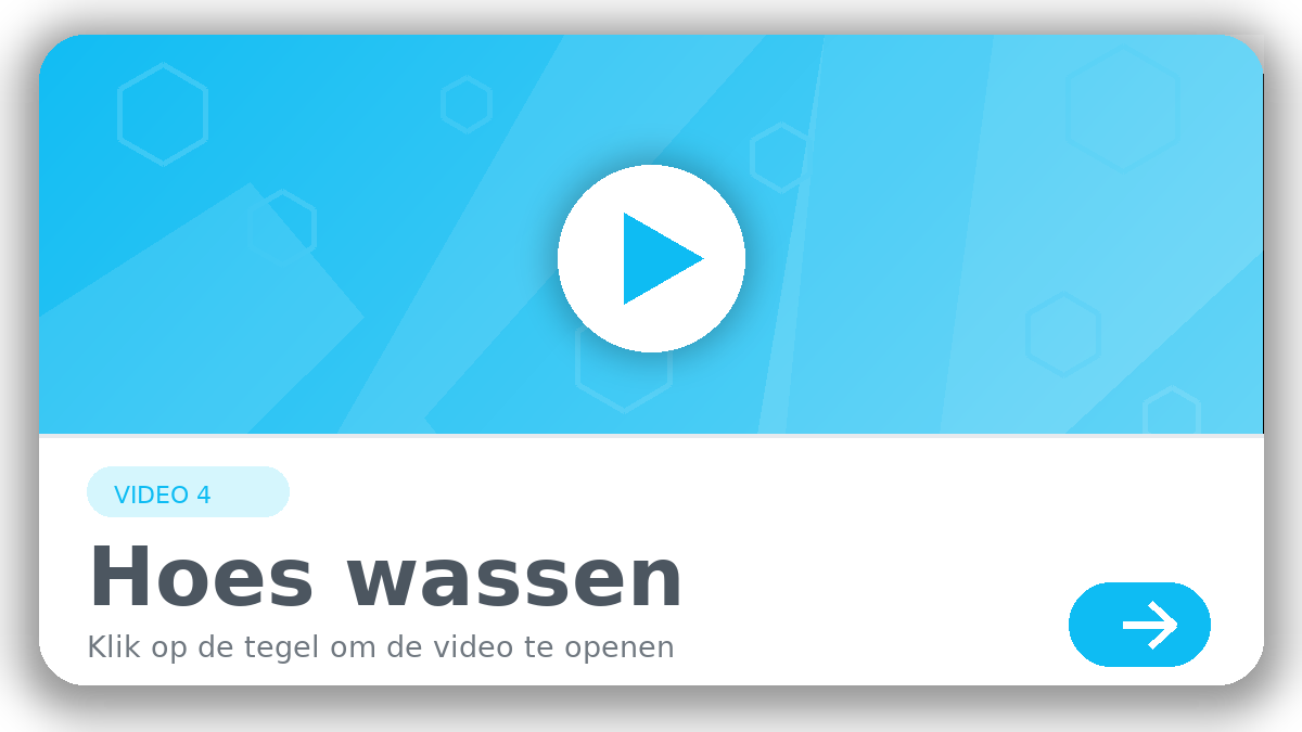 Hoes wassen